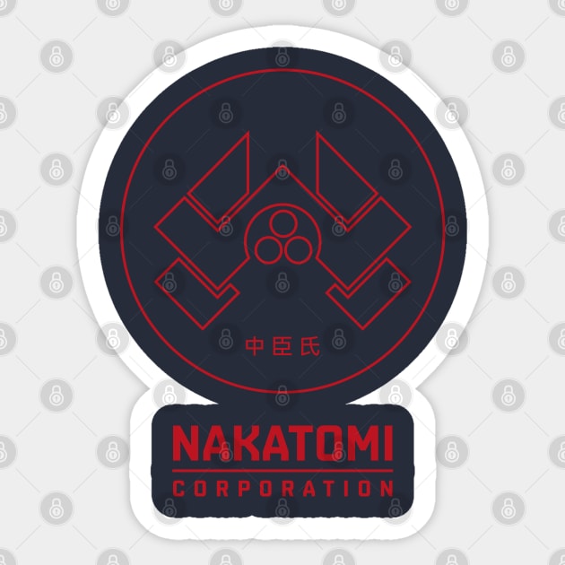 Nakatomi Corporation Sticker by Hataka